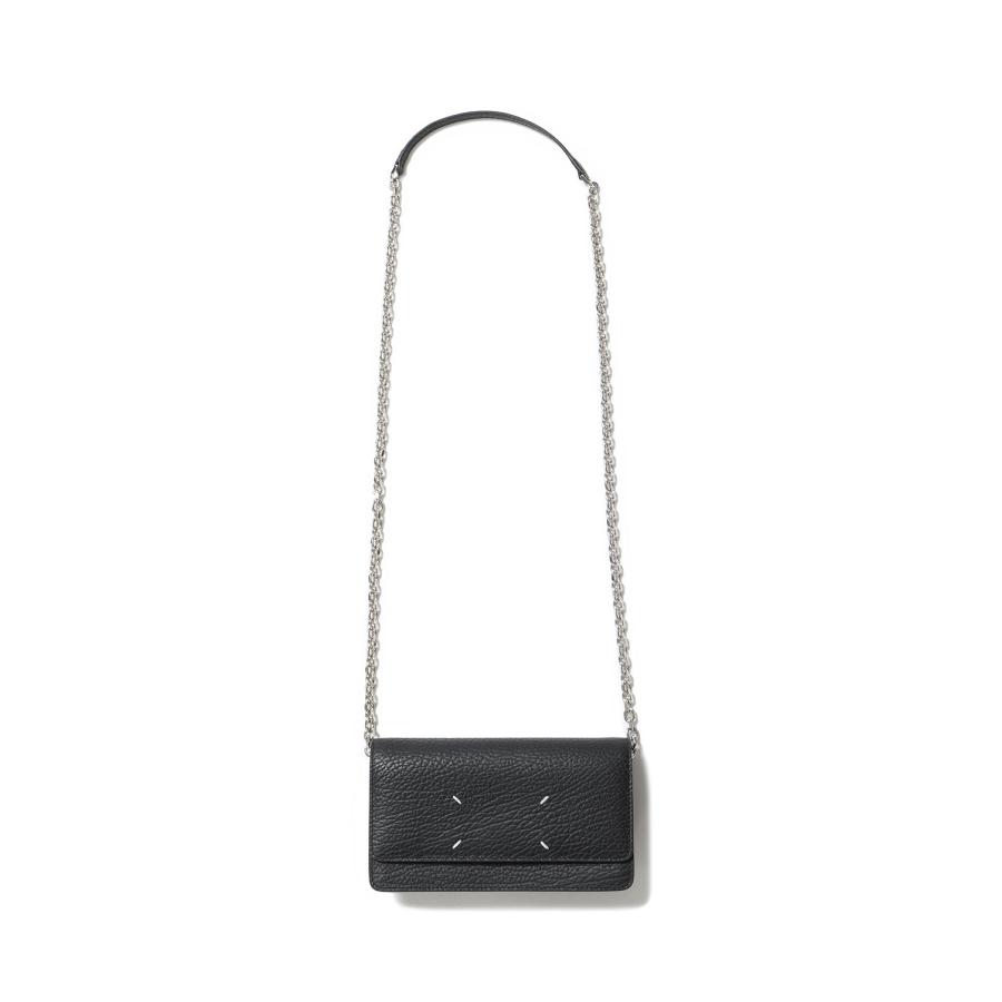 WALLET ON CHAIN MEDIUM - Black (SA3UI0008-P4455-T8013)) Maison Margiela(メゾンマルジェラ) | 