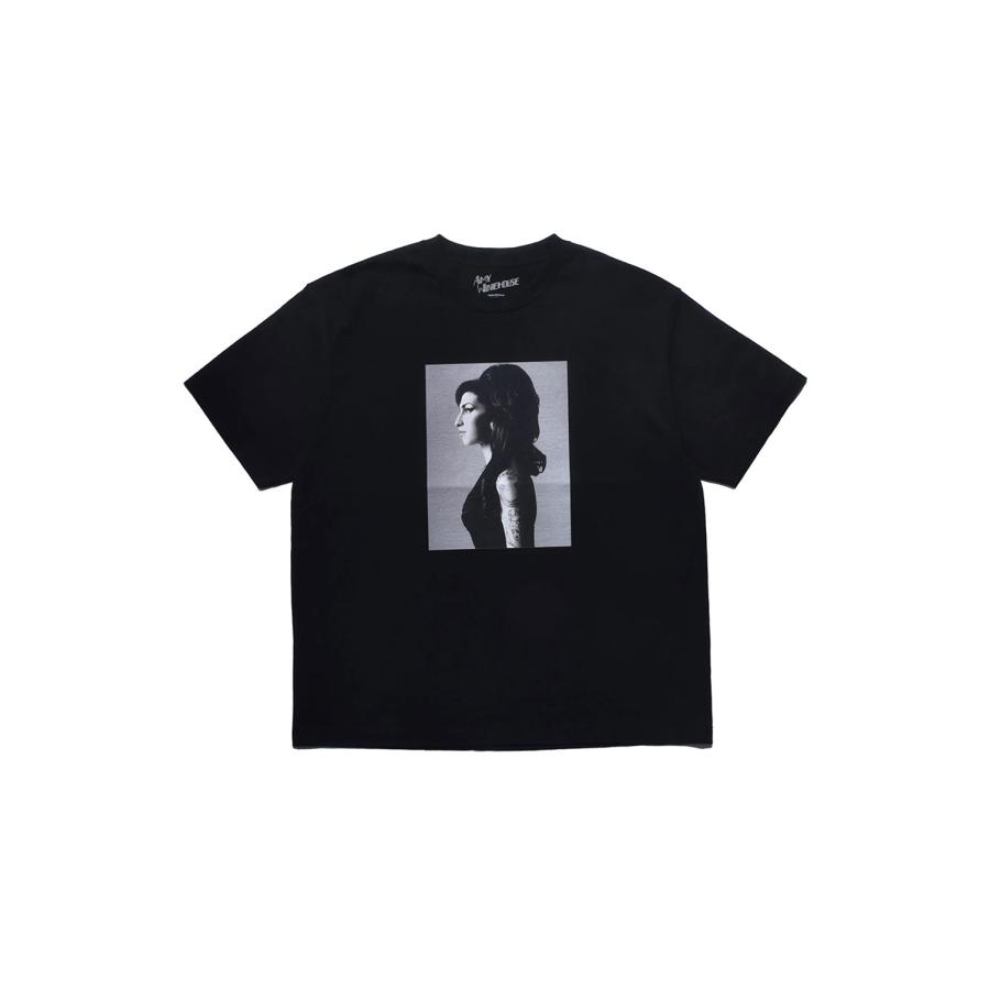 Amy Winehouse Profile Photo S/S Tee/Black(MND-AMW001) Minedenim(マインデニム) | 