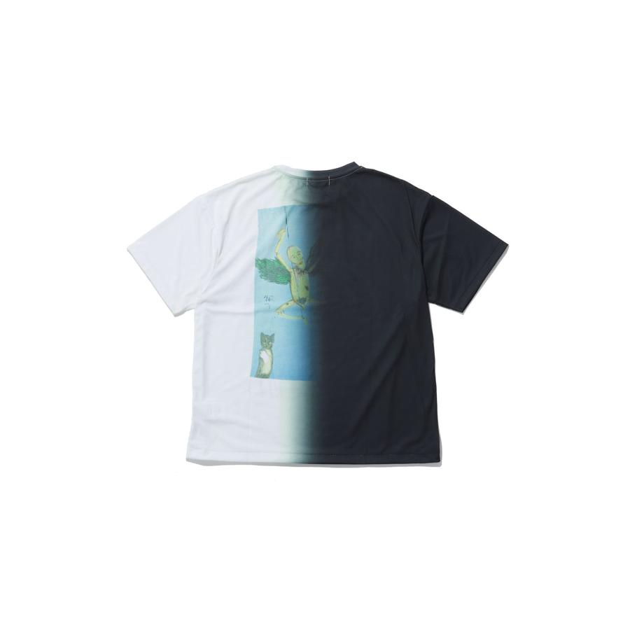Gradation Printed T-shirts (S/S) - BLACKxWHITE (26-2208) TOLQ(トルク) |  | 01