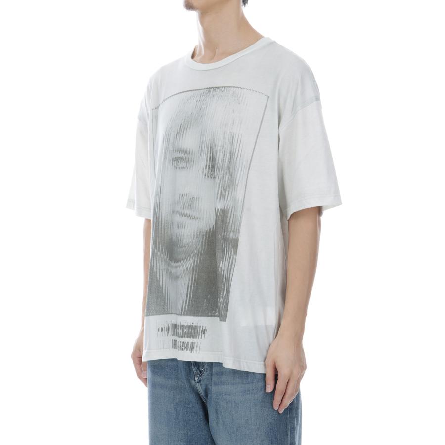Trompe l'oeil Schletter T-shirts (S/S) - WHITE (26-2504) TOLQ(トルク) |  | 03