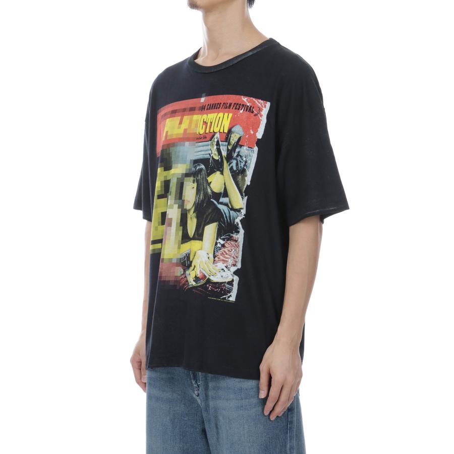 Trompe l'oeil Mosaic T-shirts (S/S) - BLACK (26-2505) TOLQ(トルク) |  | 03