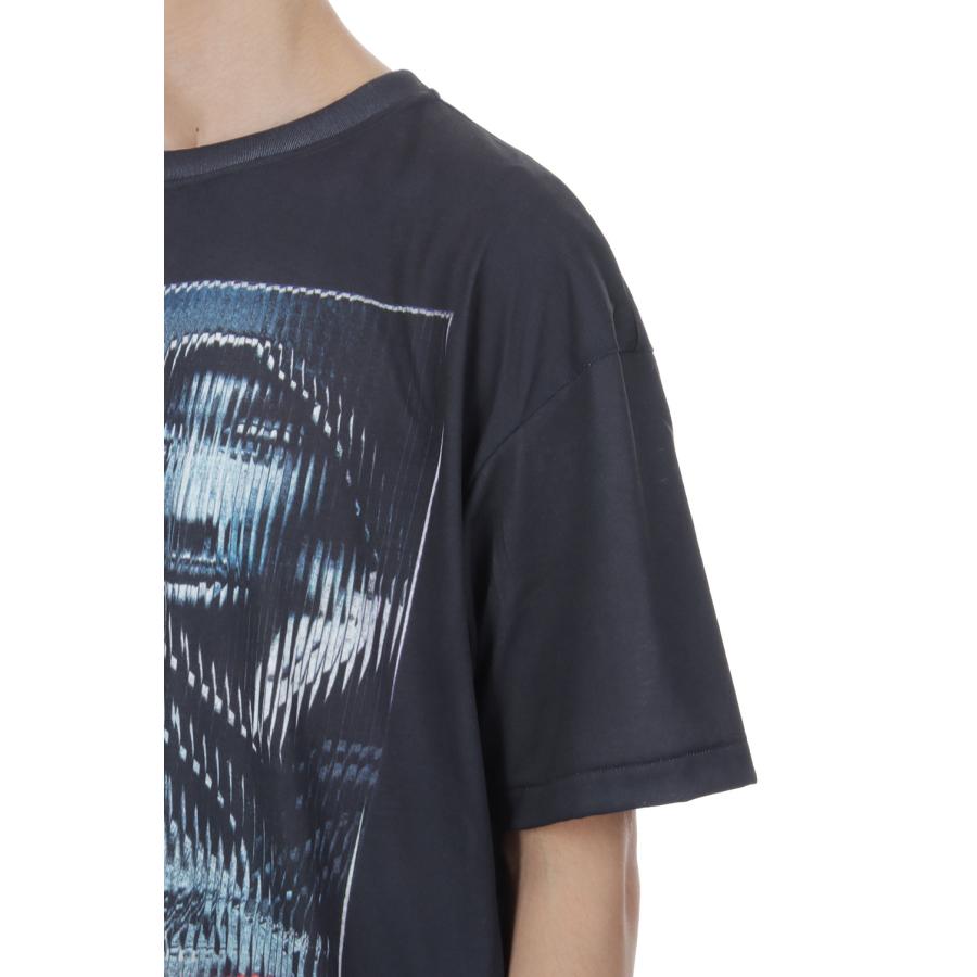 Trompe l'oeil Schletter T-shirts (S/S) - BLACK (26-2507) TOLQ(トルク) |  | 05