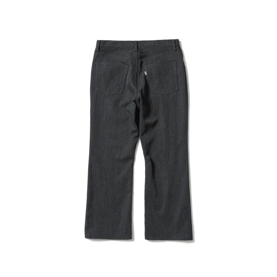WHIPCORD BOOTSCUT PANTS - CHARCOAL (704-262010) AMOSKEAG(アモスケイグ) |  | 01