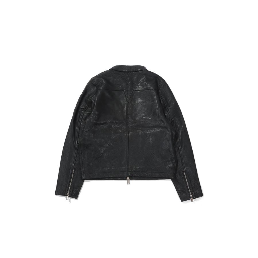 MECHANIC LEATHER JACKET - BLACK (NM-2012-LSBL-1) NO MAINTENANCE(ノー メンテナンス) |  | 01