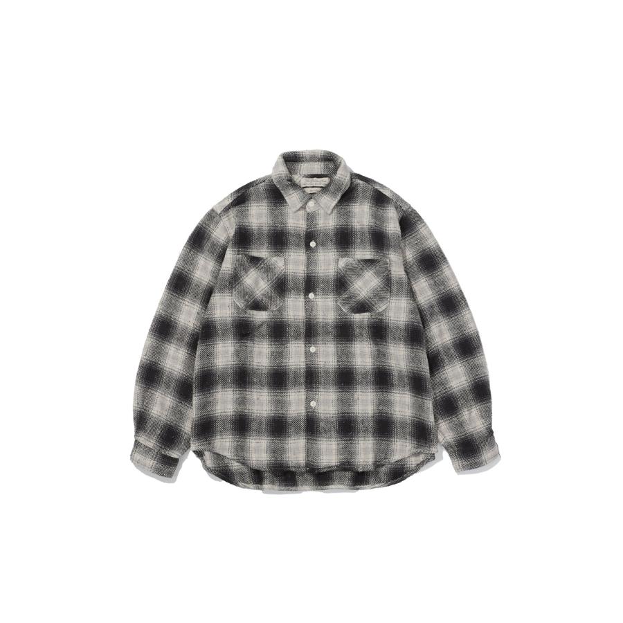 T/C Nep Check Work Shirts - BLACK (RN31393079) Remi Relief(レミレリーフ) | 