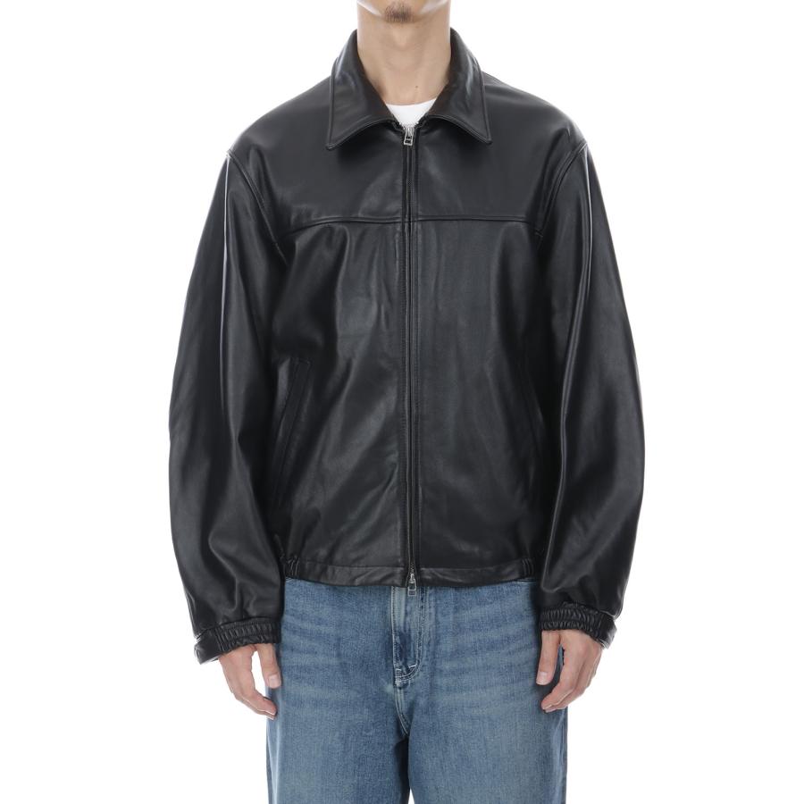LEATHER JACEKT - BLACK (263-60401) Universal Products(ユニバーサルプロダクツ) |  | 02