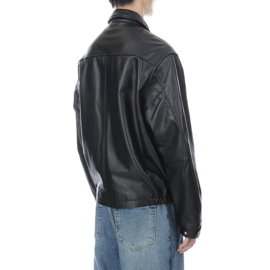 LEATHER JACEKT - BLACK (263-60401) Universal Products(ユニバーサルプロダクツ) |  | 04
