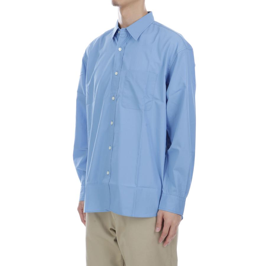 L/S REGULAR SHIRTS - SAX (253-60305A) Universal Products(ユニバーサルプロダクツ) |  | 03