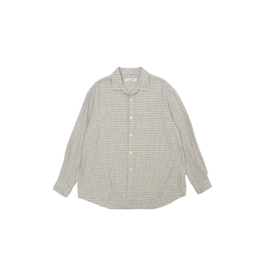ORIGINAL CHECK SHIRTS - YELLOW (263-60301) Universal Products(ユニバーサルプロダクツ) | 