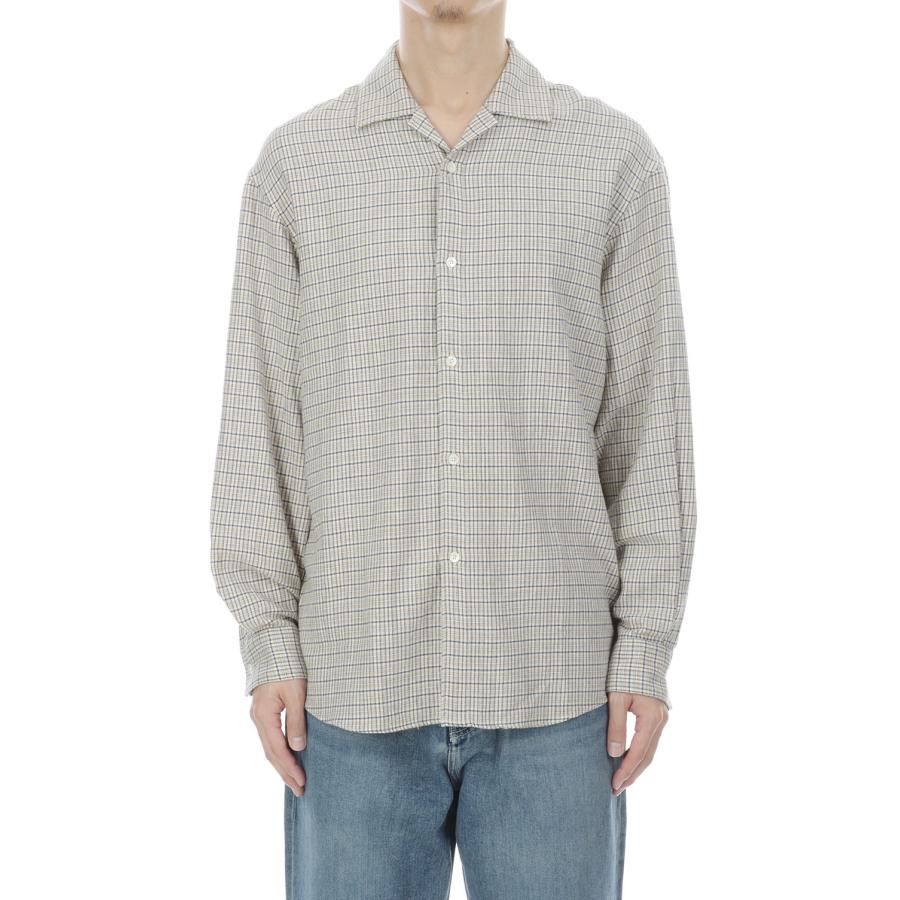 ORIGINAL CHECK SHIRTS - YELLOW (263-60301) Universal Products(ユニバーサルプロダクツ) |  | 01