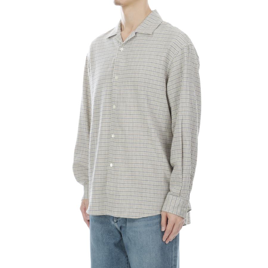 ORIGINAL CHECK SHIRTS - YELLOW (263-60301) Universal Products(ユニバーサルプロダクツ) |  | 02