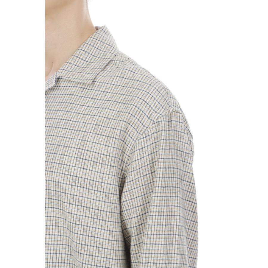 ORIGINAL CHECK SHIRTS - YELLOW (263-60301) Universal Products(ユニバーサルプロダクツ) |  | 05