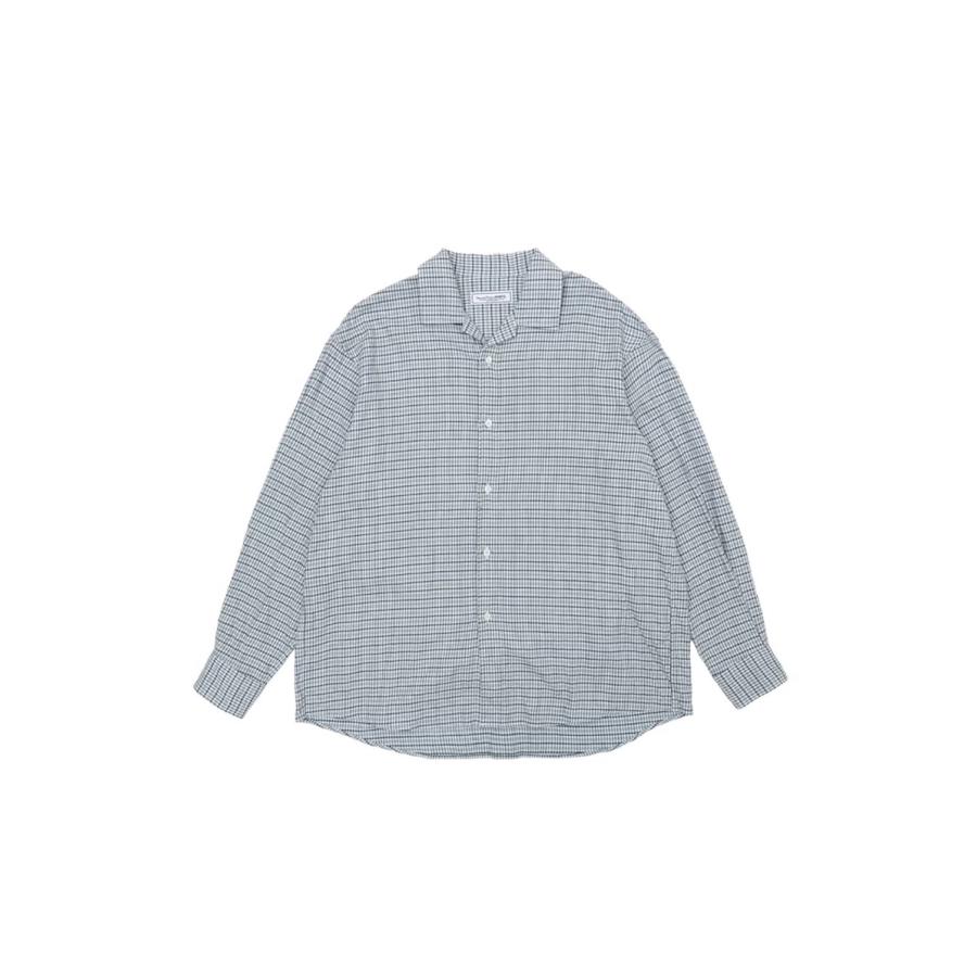 ORIGINAL CHECK SHIRTS - BLUE (263-60301) Universal Products(ユニバーサルプロダクツ) | 