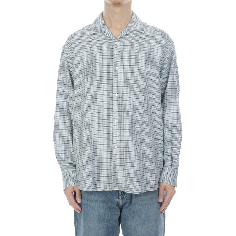 ORIGINAL CHECK SHIRTS - BLUE (263-60301) Universal Products(ユニバーサルプロダクツ) |  | 01