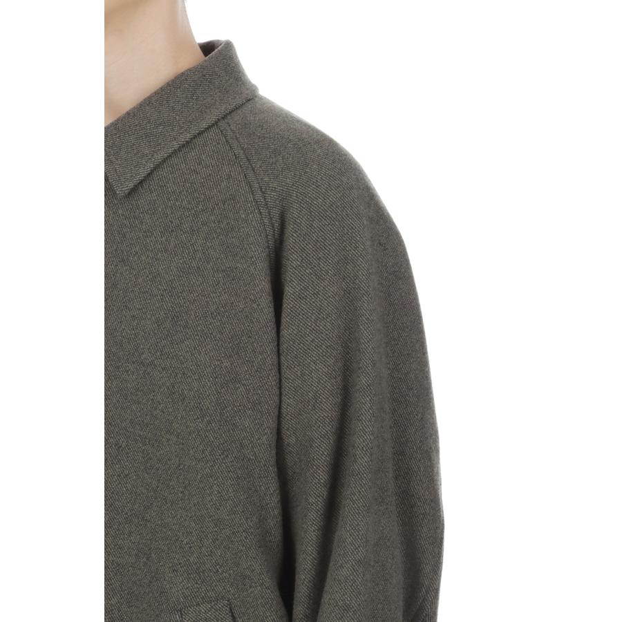 LAMB WOOL CAR COAT - KHAKI (263-60701) Universal Products(ユニバーサルプロダクツ) |  | 06