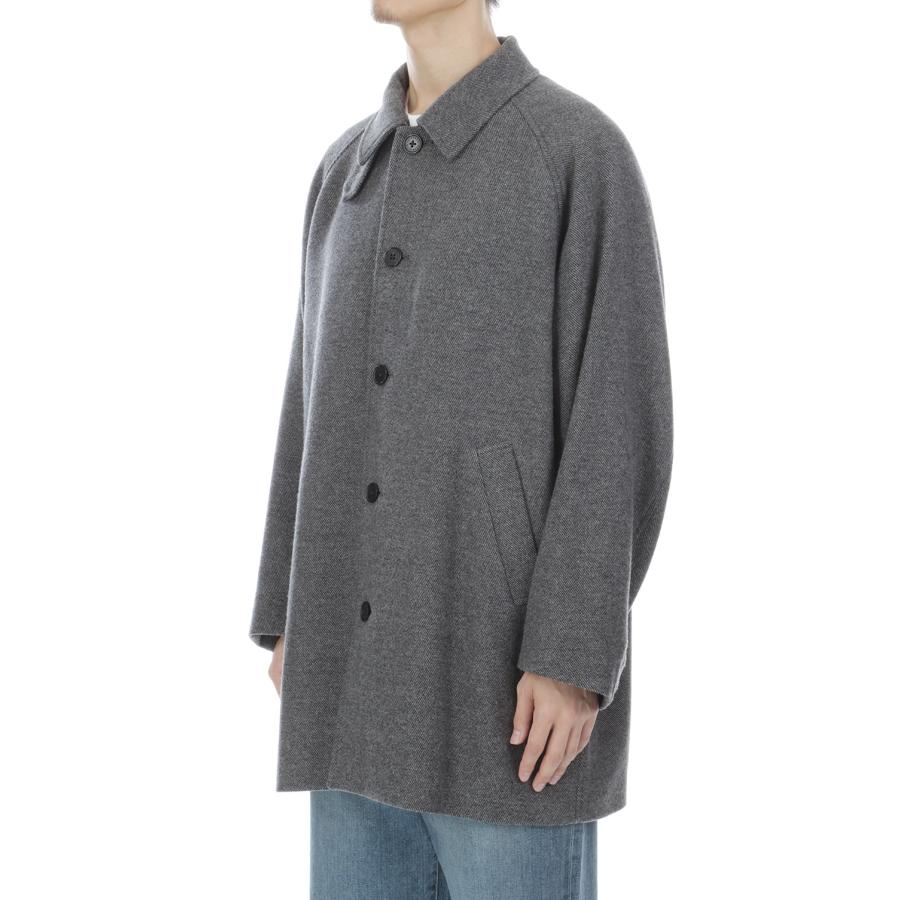 LAMB WOOL CAR COAT - GRAY (263-60701) Universal Products(ユニバーサルプロダクツ) |  | 03