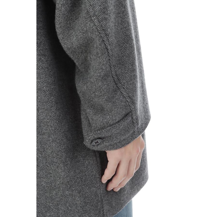 LAMB WOOL CAR COAT - GRAY (263-60701) Universal Products(ユニバーサルプロダクツ) |  | 05