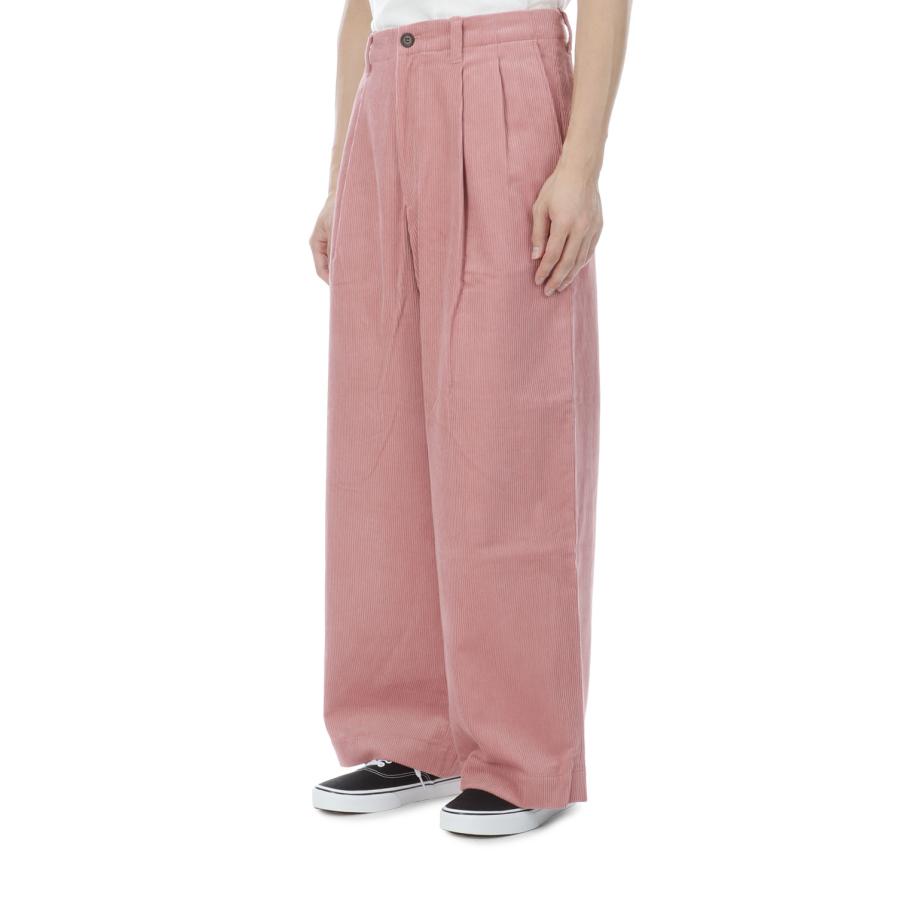 2TUCK WIDE CORDUROY TROUSERS - PINK (263-60505) Universal Products(ユニバーサルプロダクツ) |  | 02
