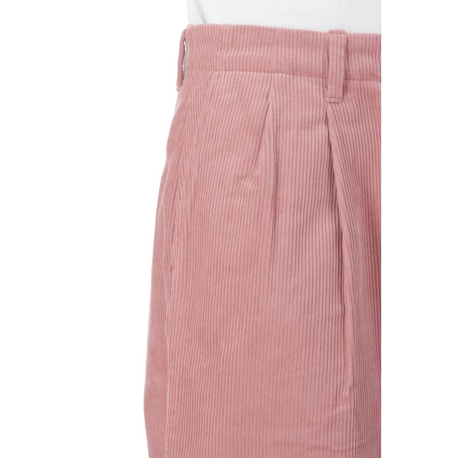 2TUCK WIDE CORDUROY TROUSERS - PINK (263-60505) Universal Products(ユニバーサルプロダクツ) |  | 05