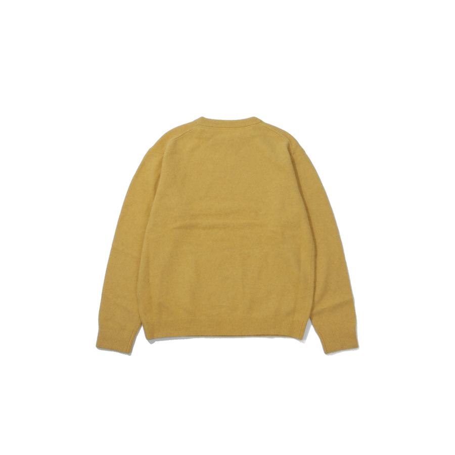 FOX CREW NECK KNIT - YELLOW (263-60201) Universal Products(ユニバーサルプロダクツ) |  | 01
