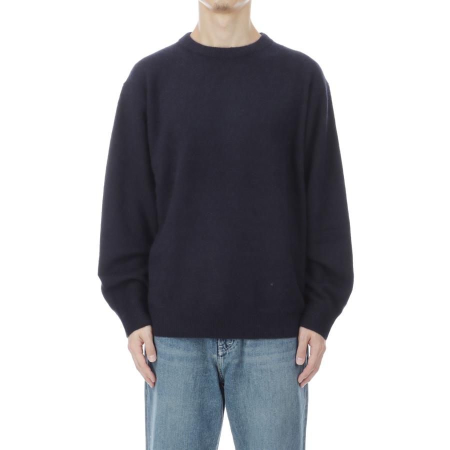 FOX CREW NECK KNIT - BLACK (263-60201) Universal Products(ユニバーサルプロダクツ) |  | 02