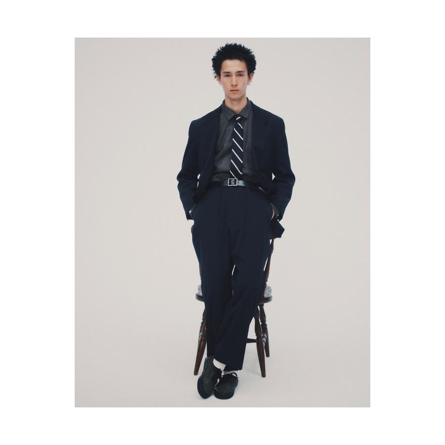 Micro Plaid Open Collar Shirt - Grey (SD26F-SH02) SEDAN ALL PURPOSE(セダン オール パーパス) |  | 05