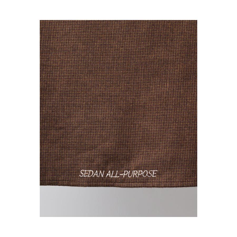 Micro Plaid Open Collar Shirt - Brown (SD26F-SH02) SEDAN ALL PURPOSE(セダン オール パーパス) |  | 02