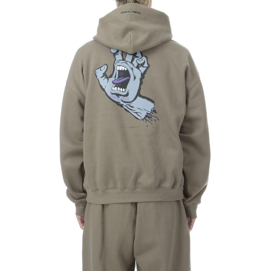 Santa Cruz / Screaming Hand Hoodie - Taupe Grey (SD26F-CT13) SEDAN ALL PURPOSE(セダン オール パーパス) |  | 05