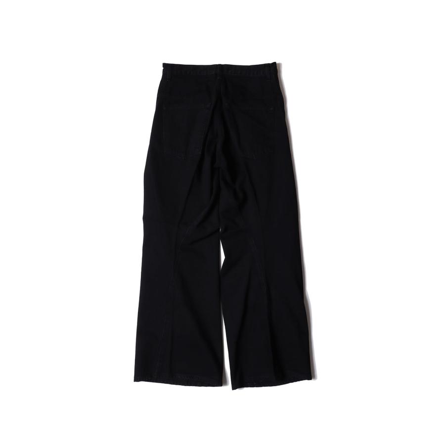 3D TWISTED WIDE LEG JEANS - FADED BLACK (NF251P14C) NVRFRGT(ネヴァーフォーゲット) |  | 01