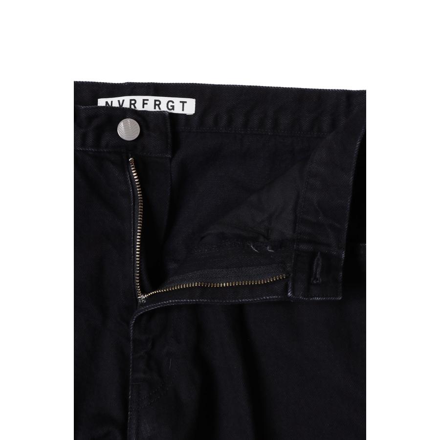 3D TWISTED WIDE LEG JEANS - FADED BLACK (NF251P14C) NVRFRGT(ネヴァーフォーゲット) |  | 02
