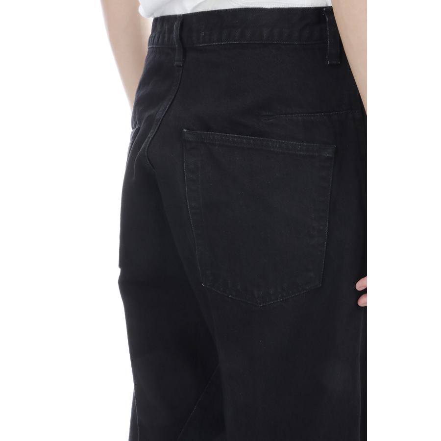 3D TWISTED WIDE LEG JEANS - FADED BLACK (NF251P14C) NVRFRGT(ネヴァーフォーゲット) |  | 05