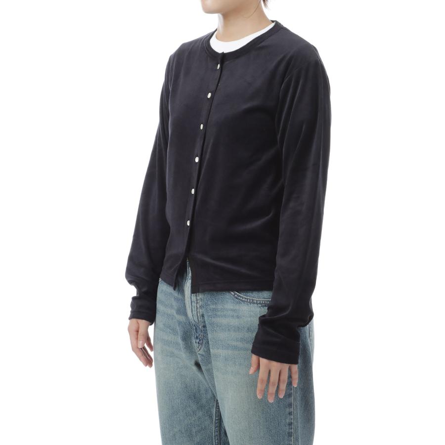 【P5倍】VELOUR CARDIGAN - 85 NAVY (26AMSCU05) Shinzone(シンゾーン) | THE SHINZONE | 02