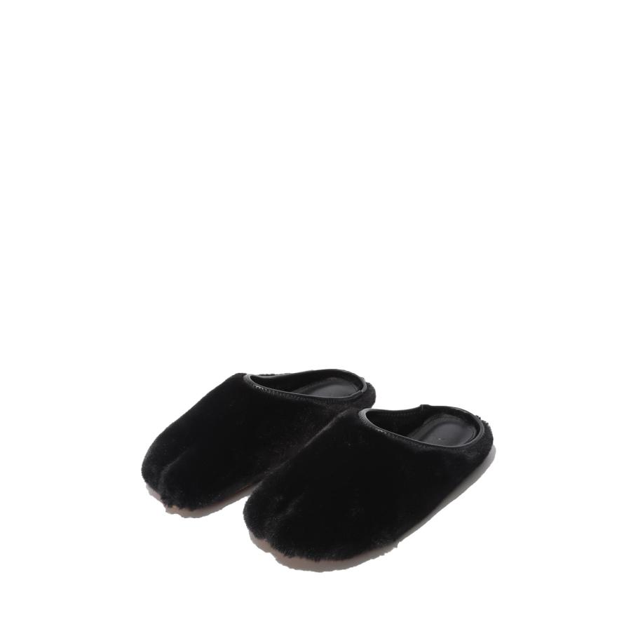 ROUND FUR LOW MULE - BLACK (25007) PAES(ペイズ) |  | 02