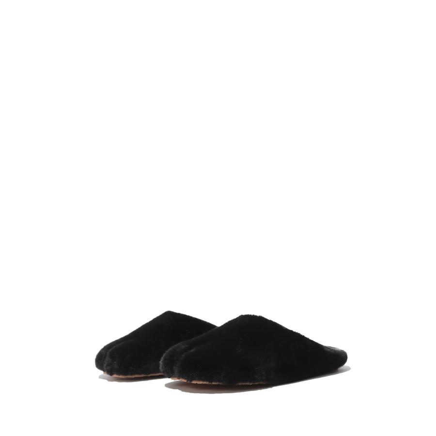 ROUND FUR LOW MULE - BLACK (25007) PAES(ペイズ) |  | 03