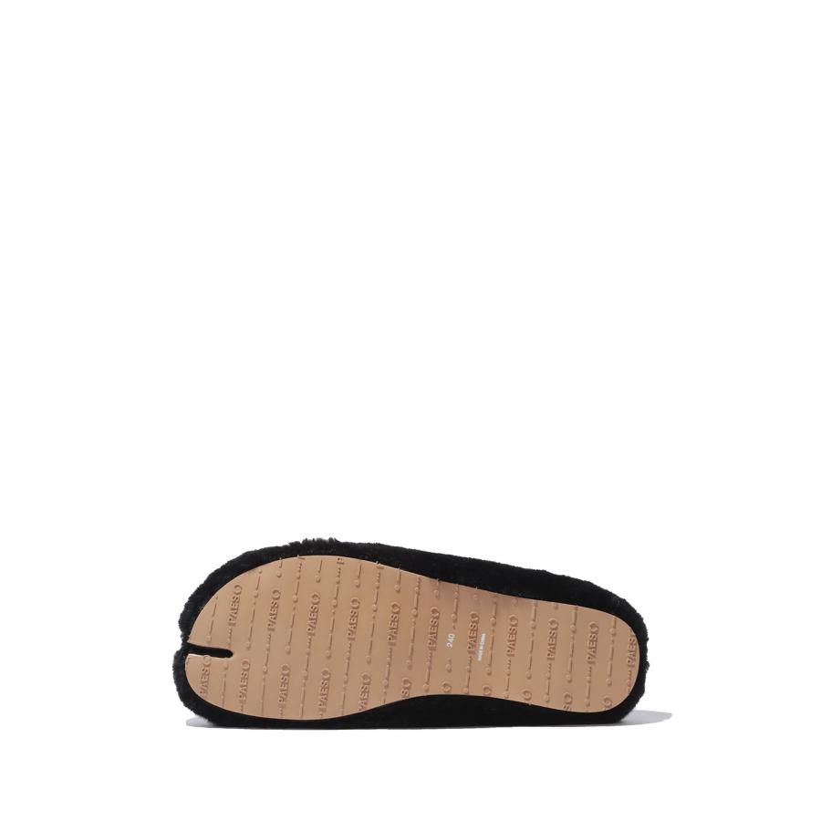 ROUND FUR LOW MULE - BLACK (25007) PAES(ペイズ) |  | 04