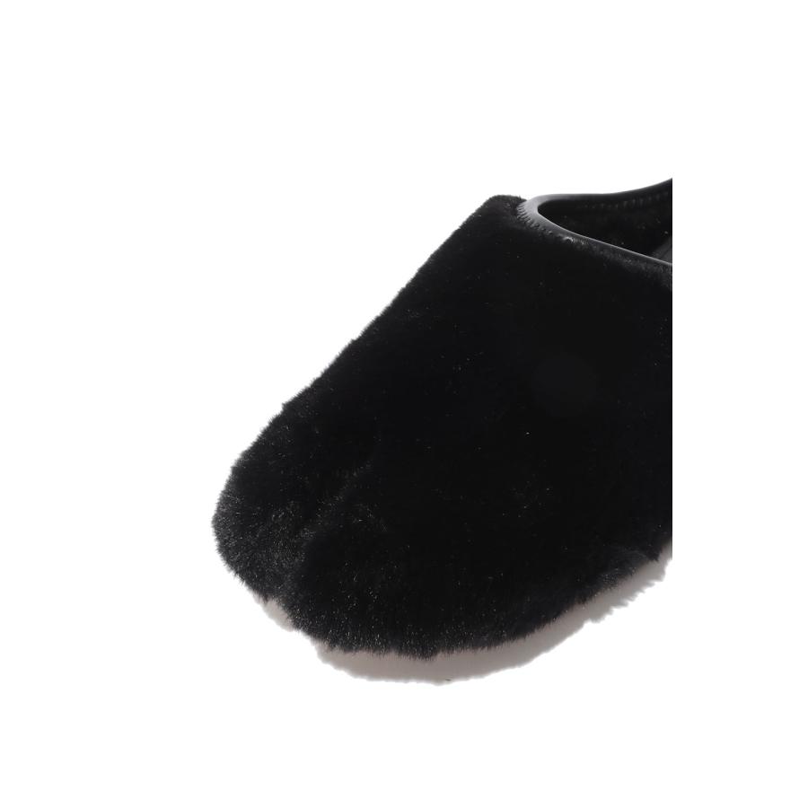 ROUND FUR LOW MULE - BLACK (25007) PAES(ペイズ) |  | 05