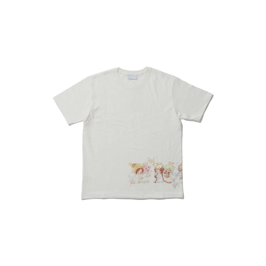 SAN SAN X YUMINHA ANGEL T-SHIRT - WHITE (SG26FWTOTS504) SAN SAN GEAR(サンサンギア) | 