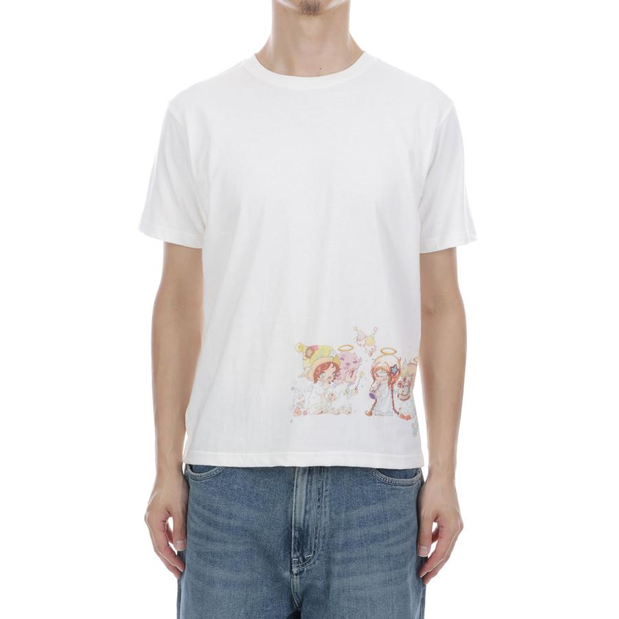 SAN SAN X YUMINHA ANGEL T-SHIRT - WHITE (SG26FWTOTS504) SAN SAN GEAR(サンサンギア) |  | 02