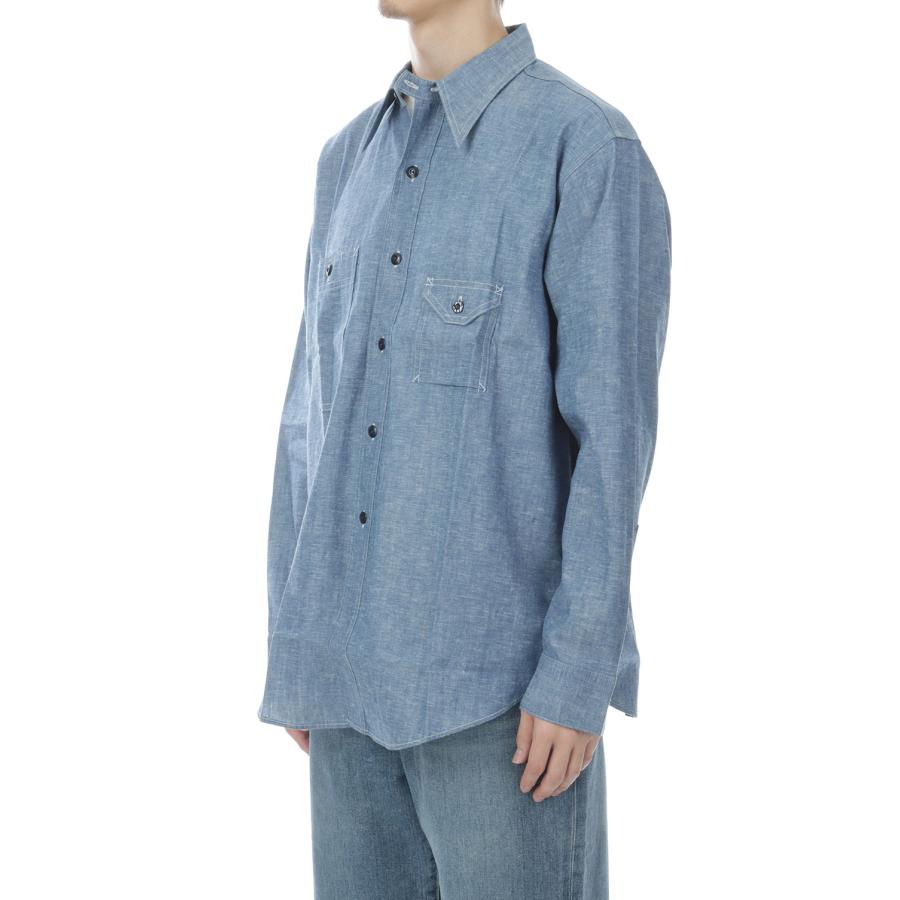 Y1929 CHAMBRAY SHIRT - INDIGO (602-262-01) BIG YANK(ビッグヤンク) |  | 03