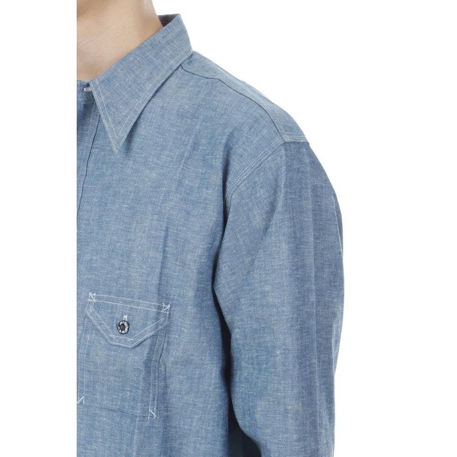 Y1929 CHAMBRAY SHIRT - INDIGO (602-262-01) BIG YANK(ビッグヤンク) |  | 06
