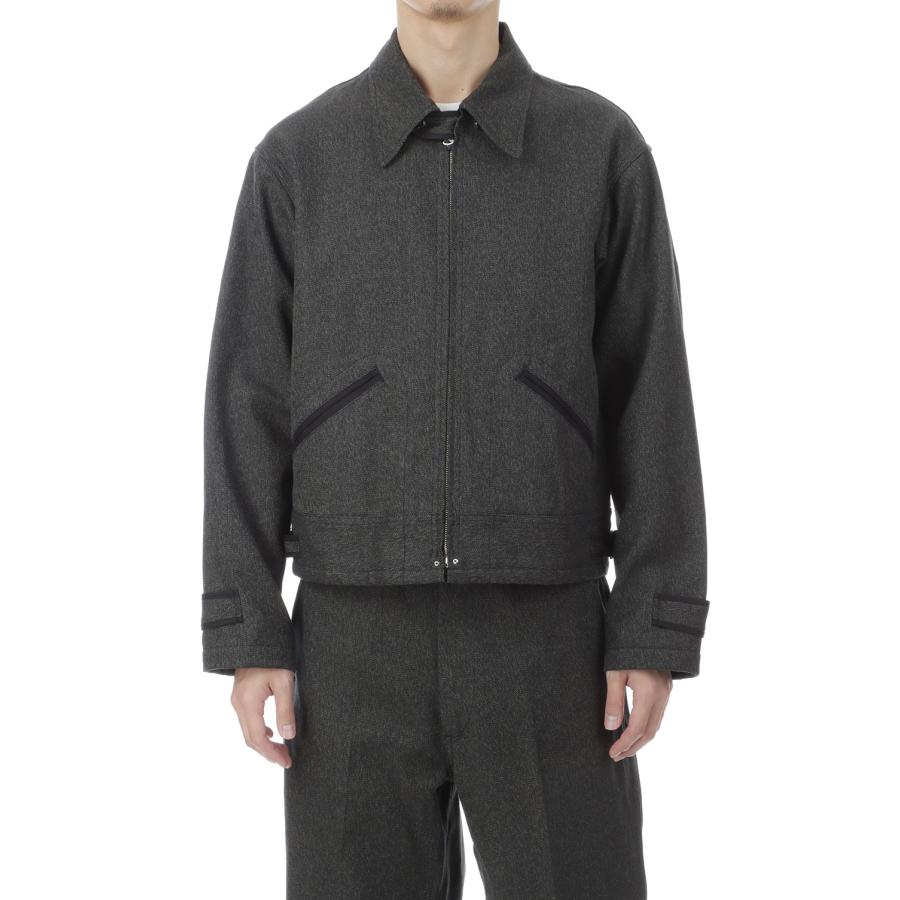 LEO JACKET HEATHER TWILL - BLACK (602-262-05) BIG YANK(ビッグヤンク) |  | 02