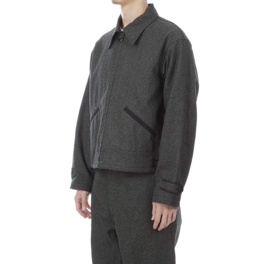 LEO JACKET HEATHER TWILL - BLACK (602-262-05) BIG YANK(ビッグヤンク) |  | 03