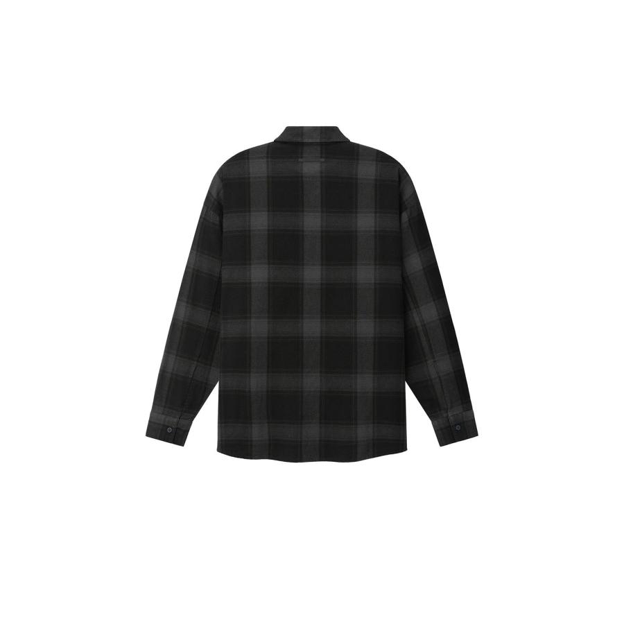 BUTTON DOWN SHIRT - BLACK (RW01181) ESSENTIALS(エッセンシャルズ) |  | 01