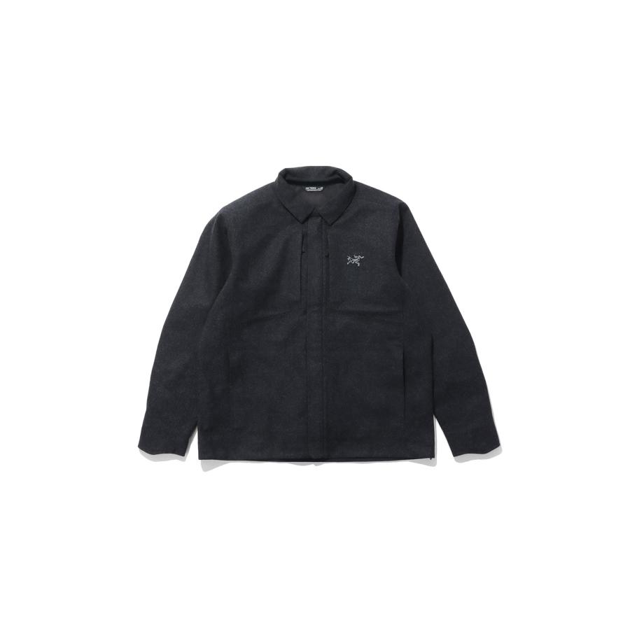 Sawyer Wool Overshirt M - Black Heather (X00001111601) Arc’teryx(アークテリクス) | ARC'TERYX