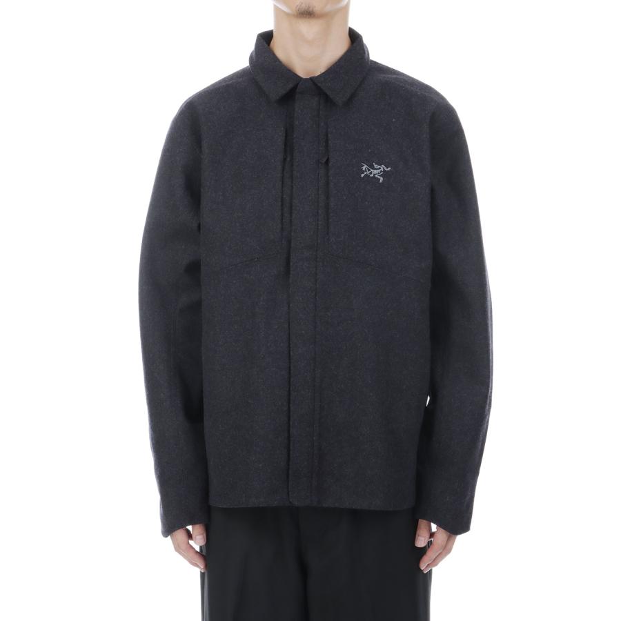 Sawyer Wool Overshirt M - Black Heather (X00001111601) Arc’teryx(アークテリクス) | ARC'TERYX | 02