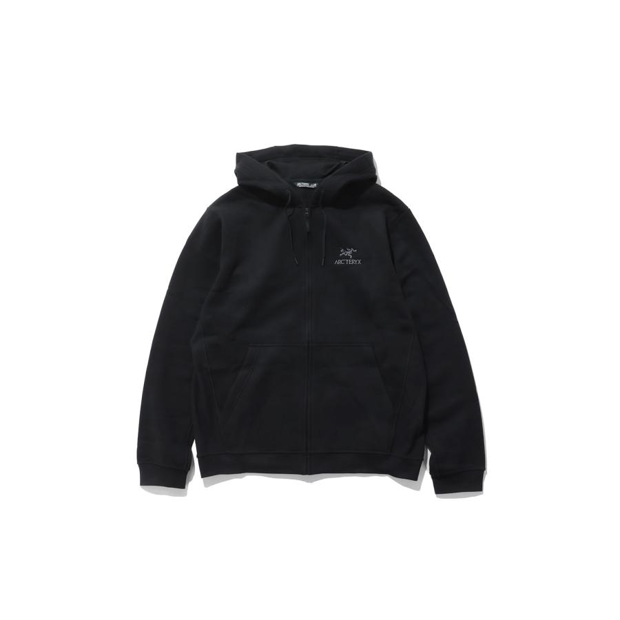 Emblem Fleece Full-Zip Hoody M - Black (X00000992903) Arc’teryx(アークテリクス) | ARC'TERYX