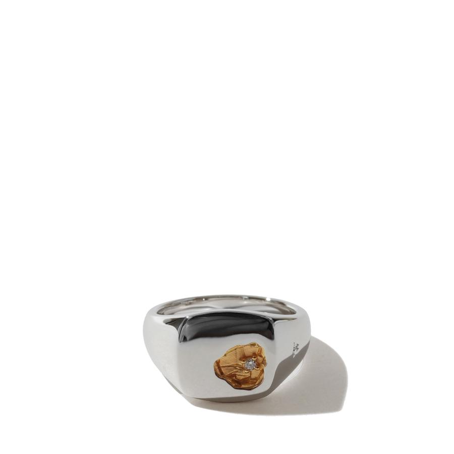 Mined Ring Small Diamond - SILVER (101571) TOMWOOD(トムウッド) |  | 02