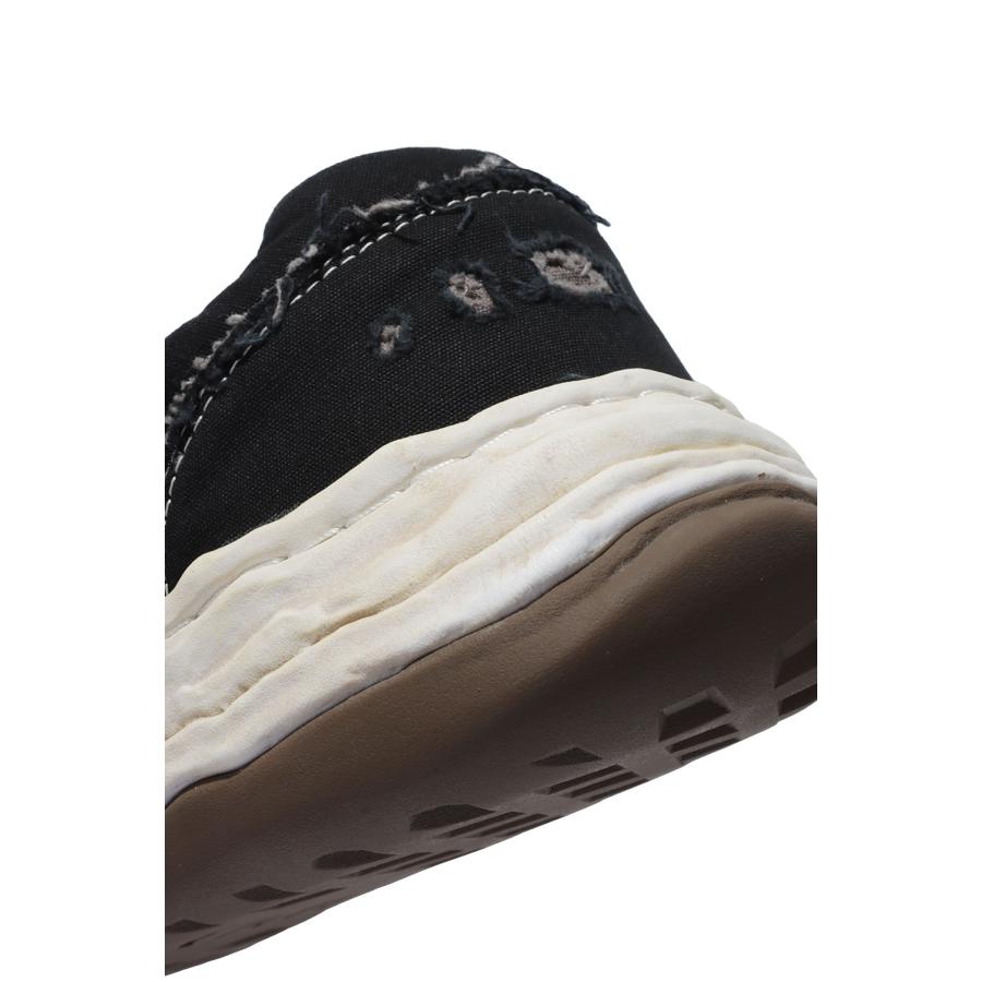 OLIVER / Ripping Canvas Low-Top Sneakers / BLACK (A17FW711) MIHARA YASUHIRO(ミハラ ヤスヒロ) |  | 06