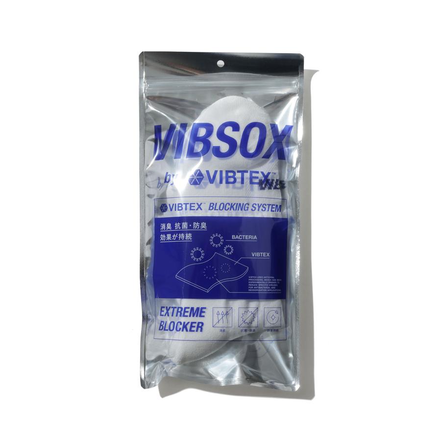SHORT RIB SOCKS - WHITE (VIS-02) VIBSOX(ビブソックス) | 