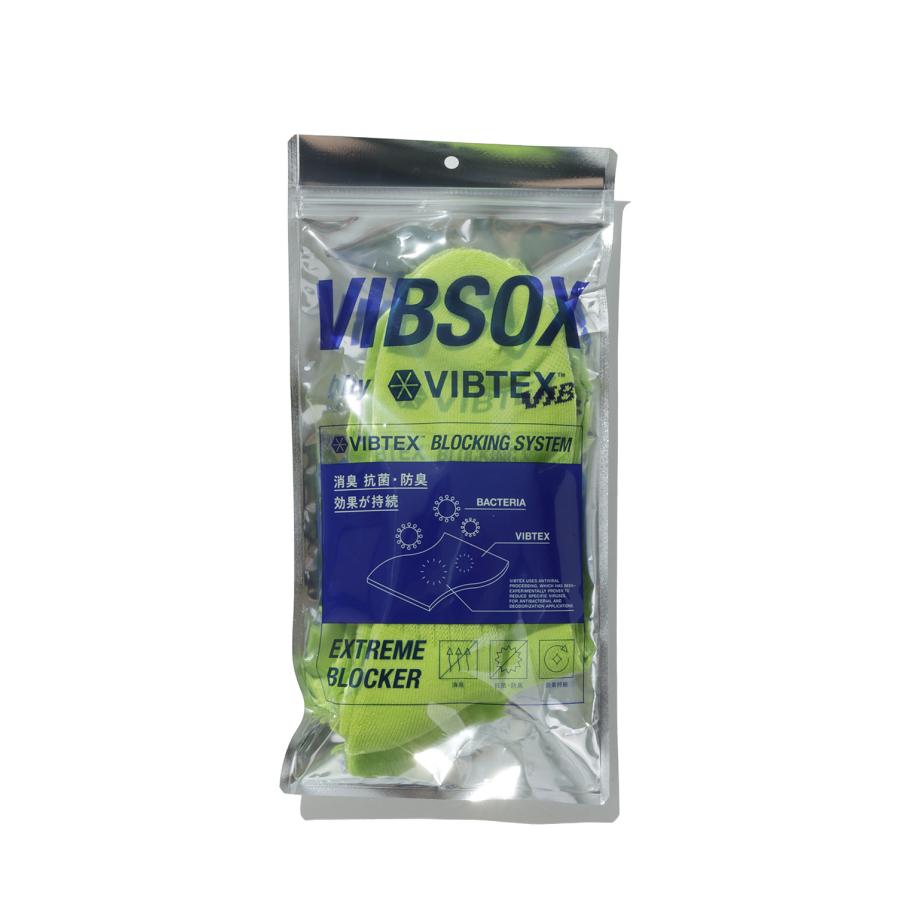 SHORT RIB SOCKS - NEON YELLOW (VIS-02) VIBSOX(ビブソックス) | 